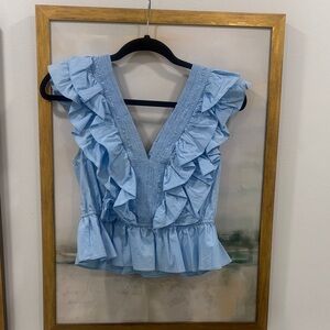 DO+BE Ruffle Blouse M